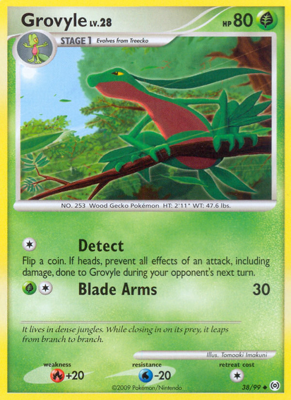 Grovyle (38) — Arceus #38/99