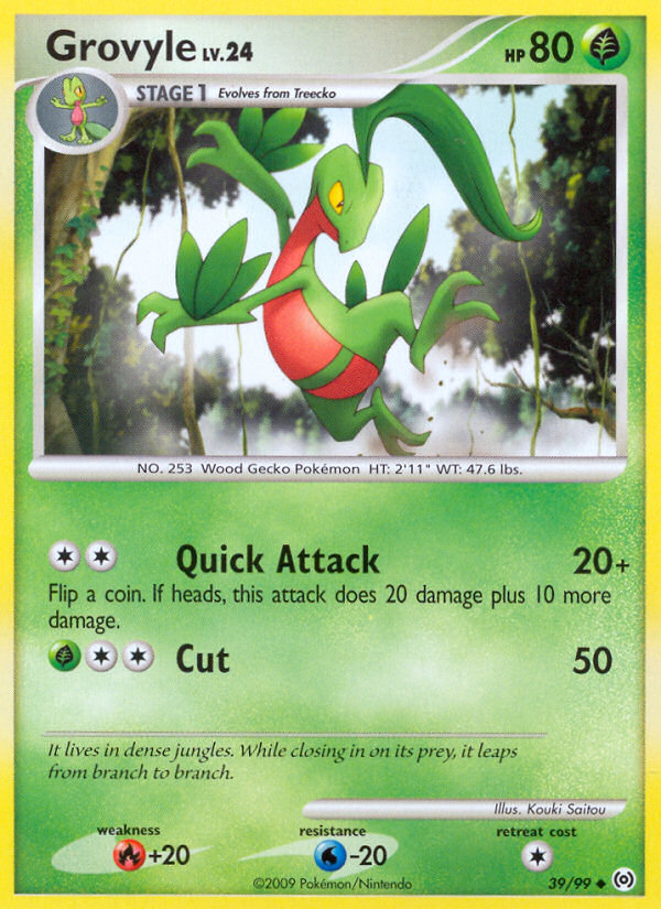 Grovyle (39) — Arceus #39/99