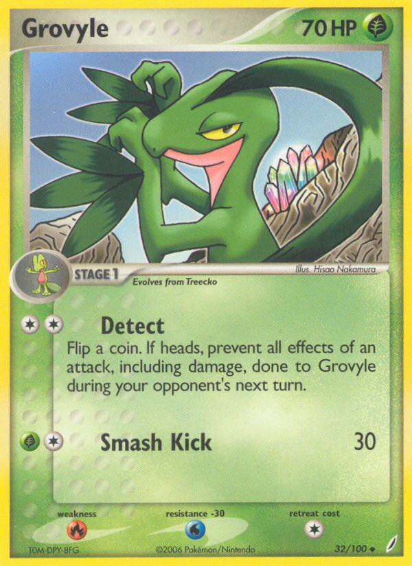 Grovyle — Crystal Guardians #32/100