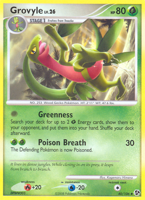 Grovyle — Great Encounters #40/106