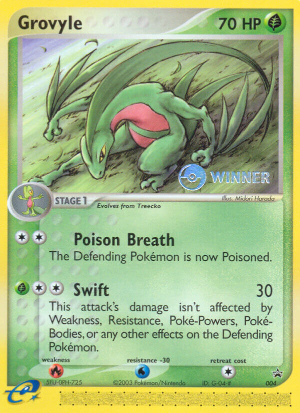 Grovyle — Nintendo Promos #004