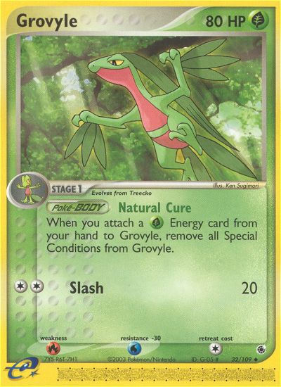 Grovyle — Ruby and Sapphire #32/109