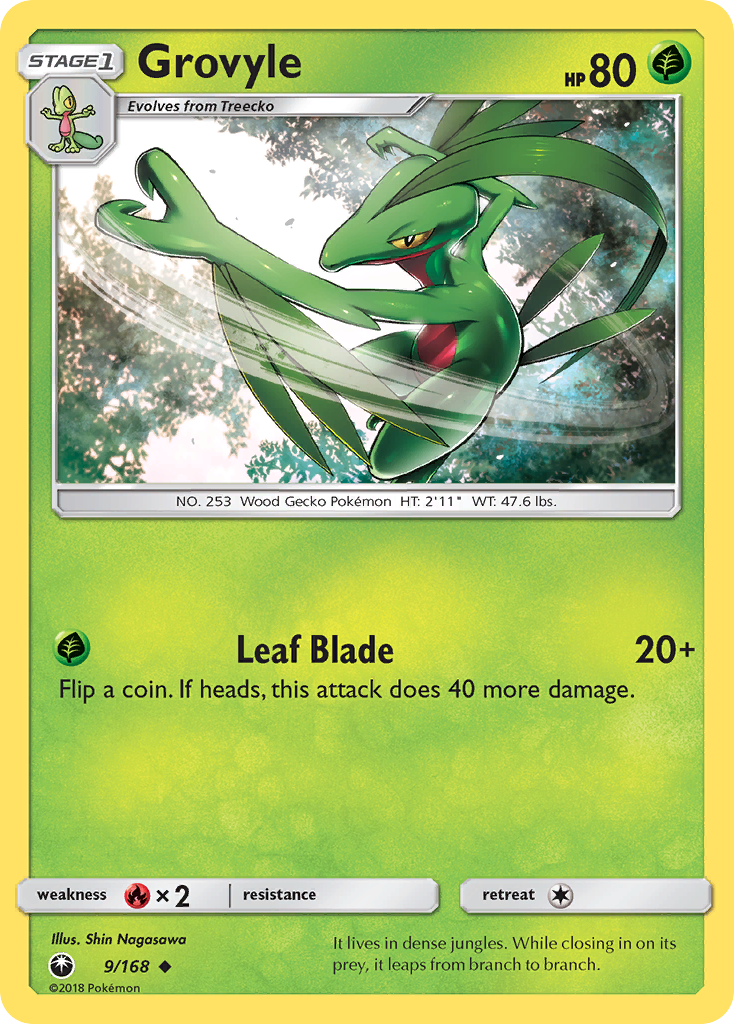 Grovyle — SM - Celestial Storm #9/168
