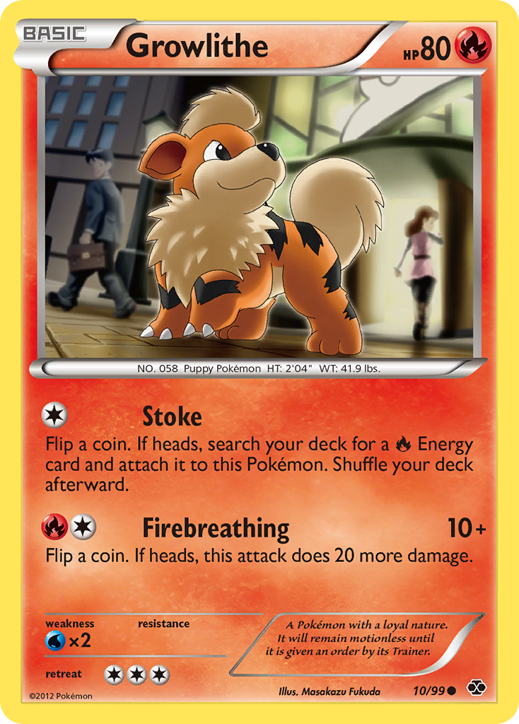 Growlithe (10) — Next Destinies #10/99