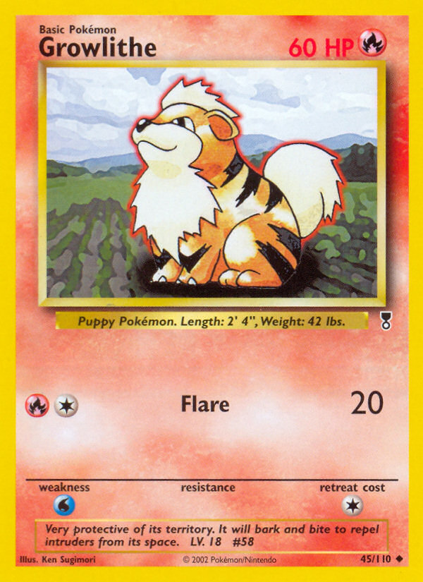 Growlithe — Legendary Collection #045/110