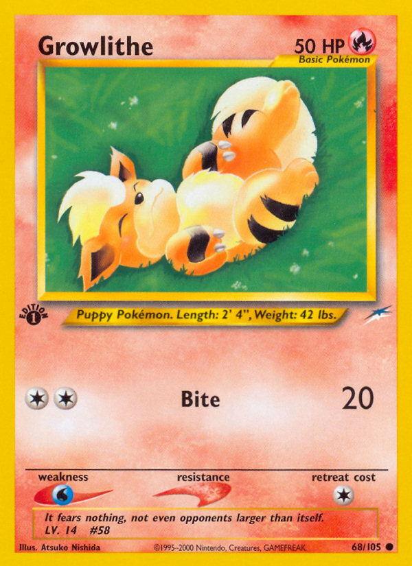 Growlithe — Neo Destiny #068/105
