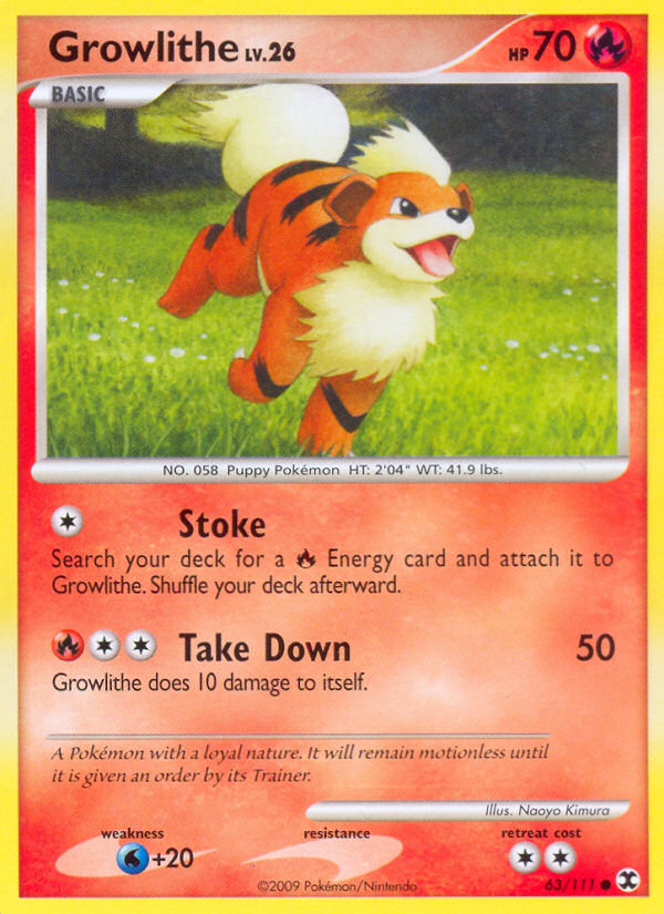 Growlithe — Rising Rivals #63/111