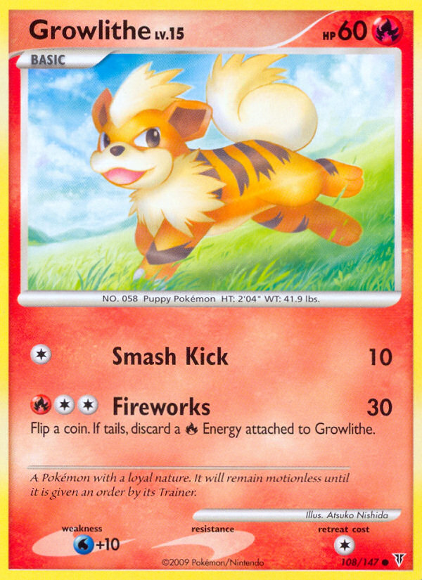 Growlithe — Supreme Victors #108