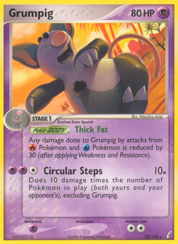 Grumpig — Crystal Guardians #20/100
