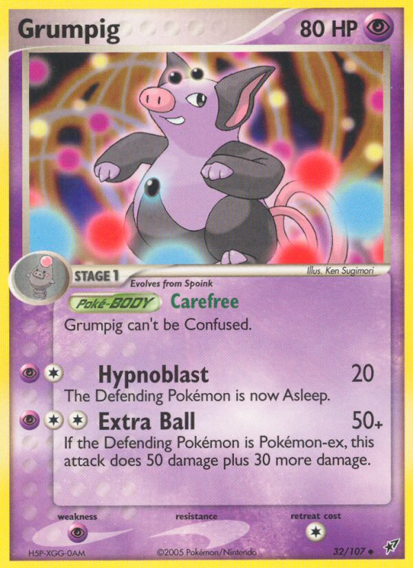 Grumpig — Deoxys #32/107