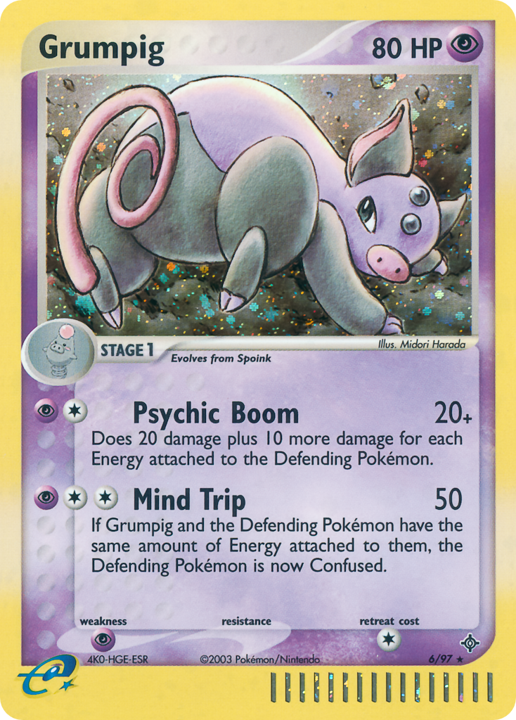 Grumpig — Dragon #6/97