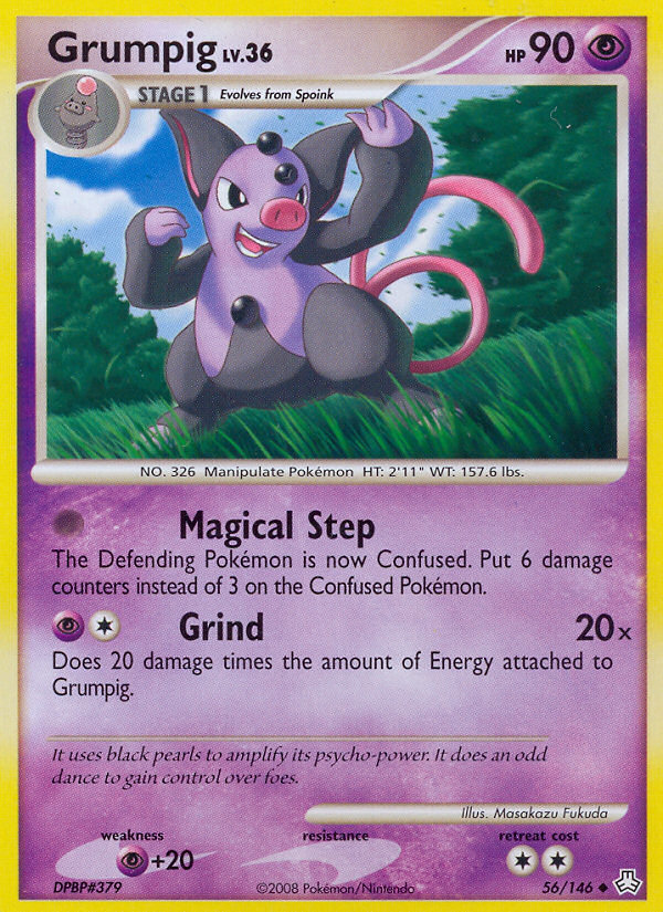 Grumpig — Legends Awakened #56/146