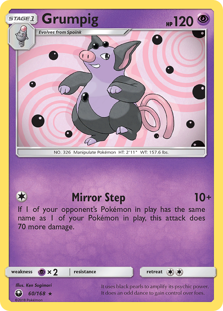 Grumpig — SM - Celestial Storm #60/168
