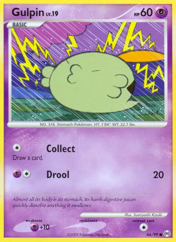 Gulpin (66) — Arceus #66/99