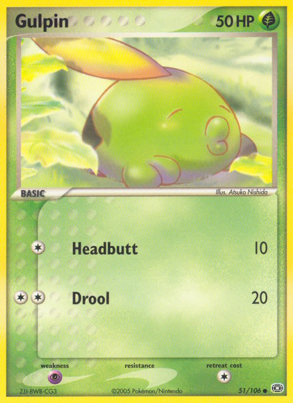 Gulpin — Emerald #51/106
