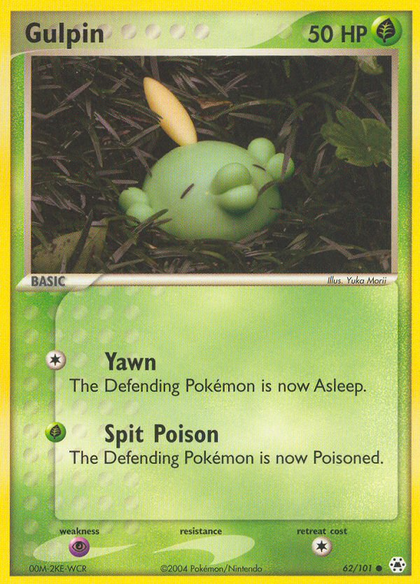 Gulpin — Hidden Legends #62/101