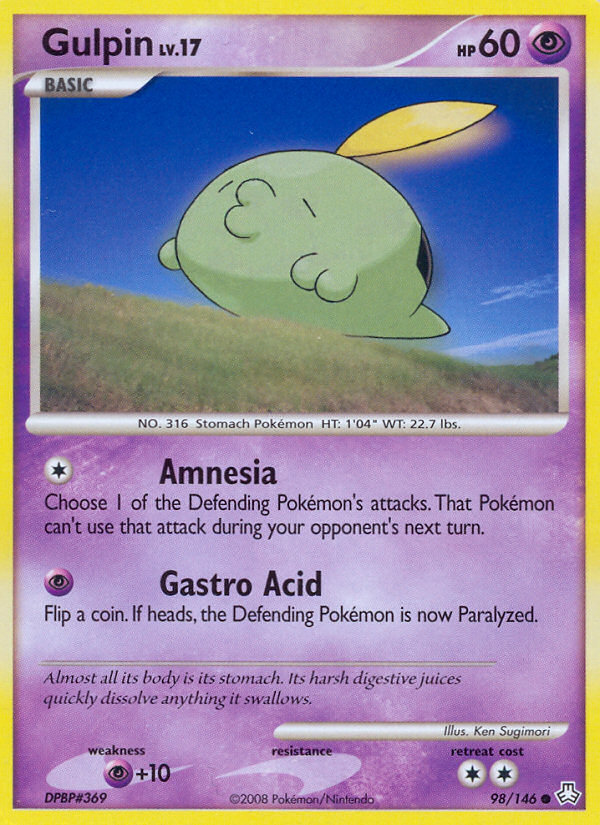 Gulpin — Legends Awakened #98/146