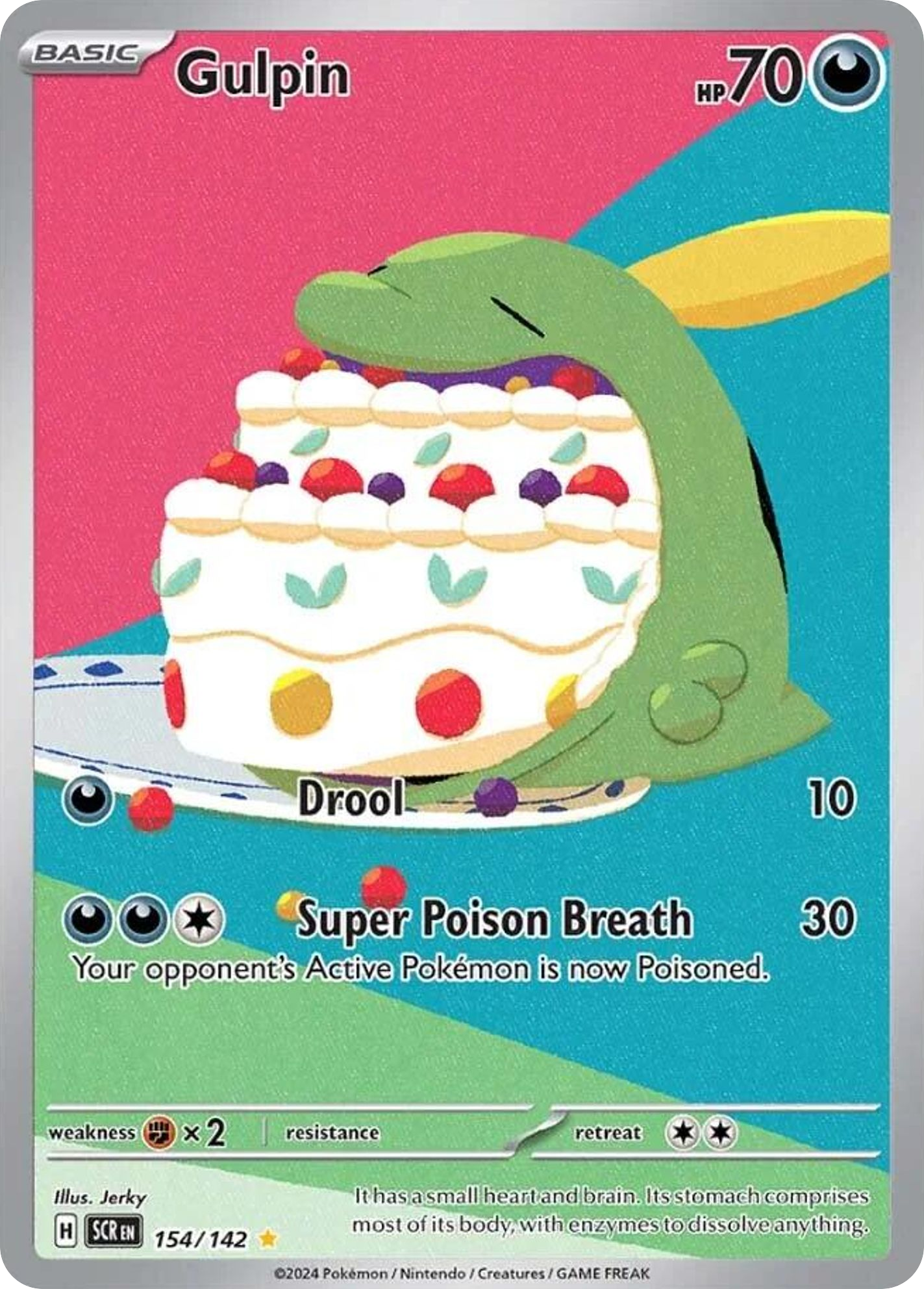 Gulpin — SV07: Stellar Crown #154/142