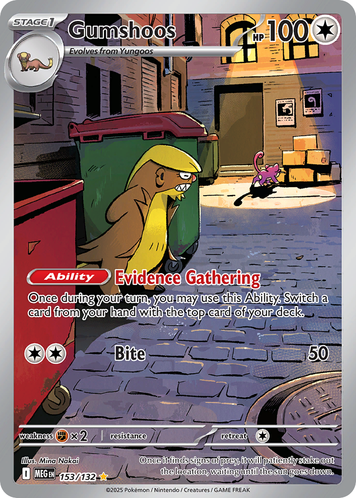 Gumshoos — ME01: Mega Evolution #153/132