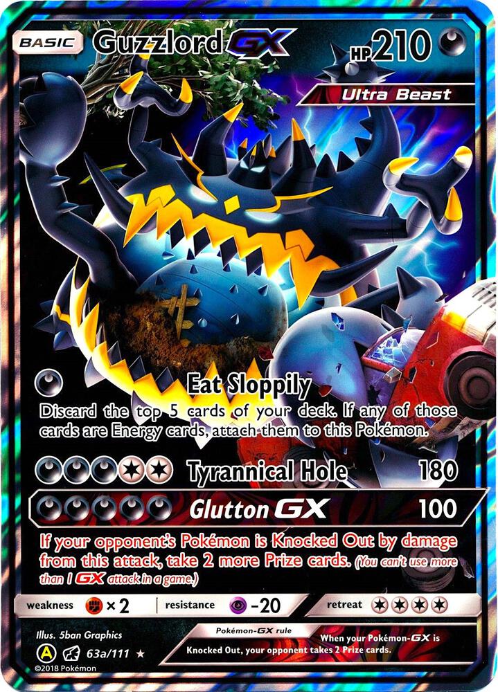 Guzzlord GX — Alternate Art Promos #063a/111
