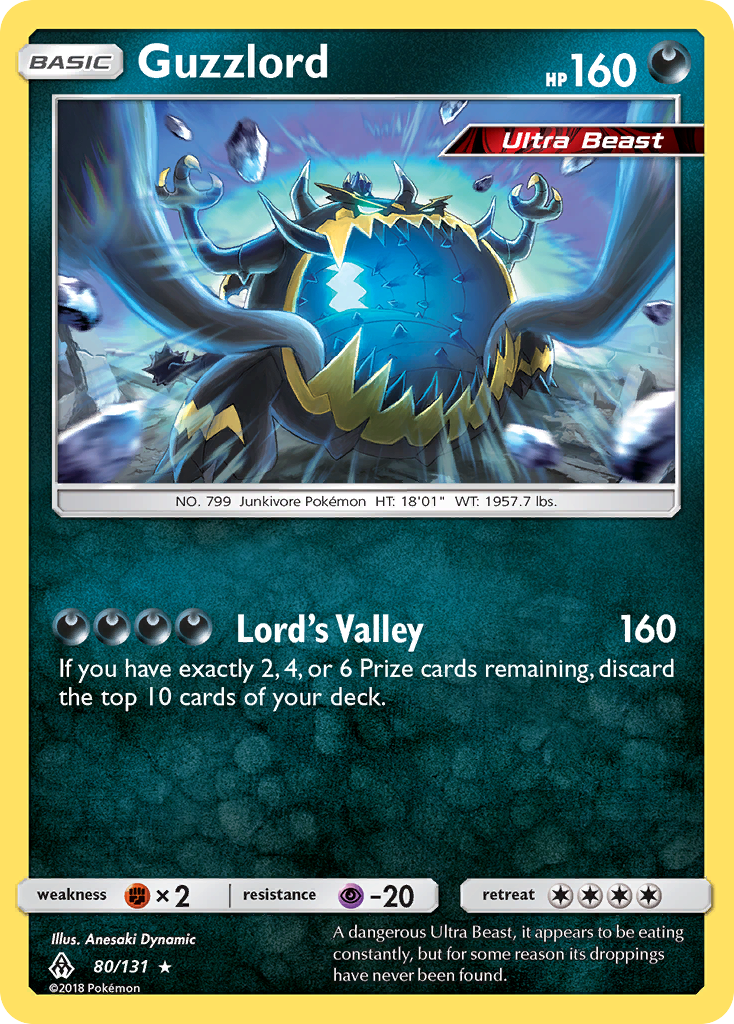 Guzzlord — League & Championship Cards #080/131