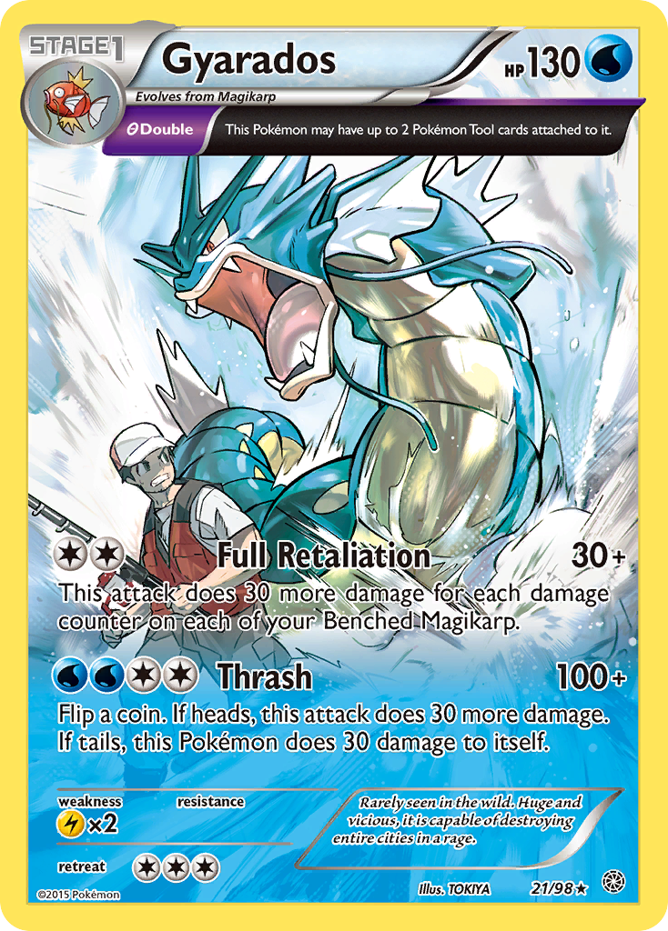 Gyarados (21) — XY - Ancient Origins #21/98