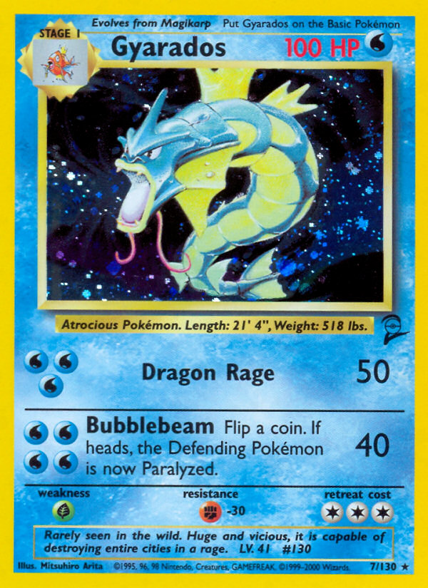 Gyarados — Base Set 2 #007/130