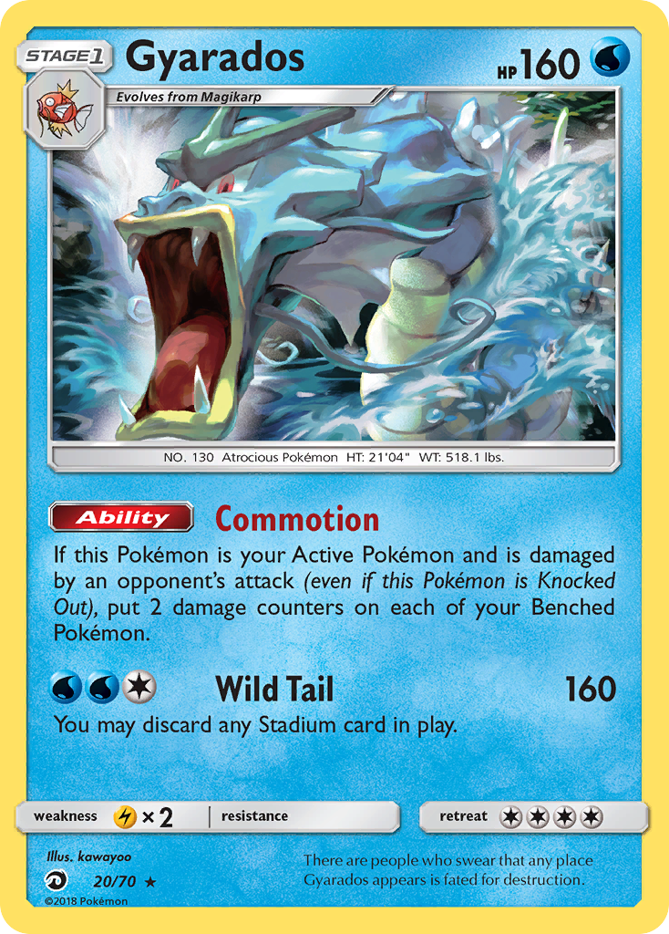 Gyarados — Dragon Majesty #20/70