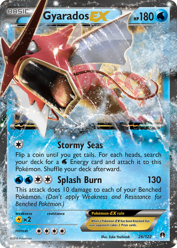 Gyarados EX — XY - BREAKpoint #26/122