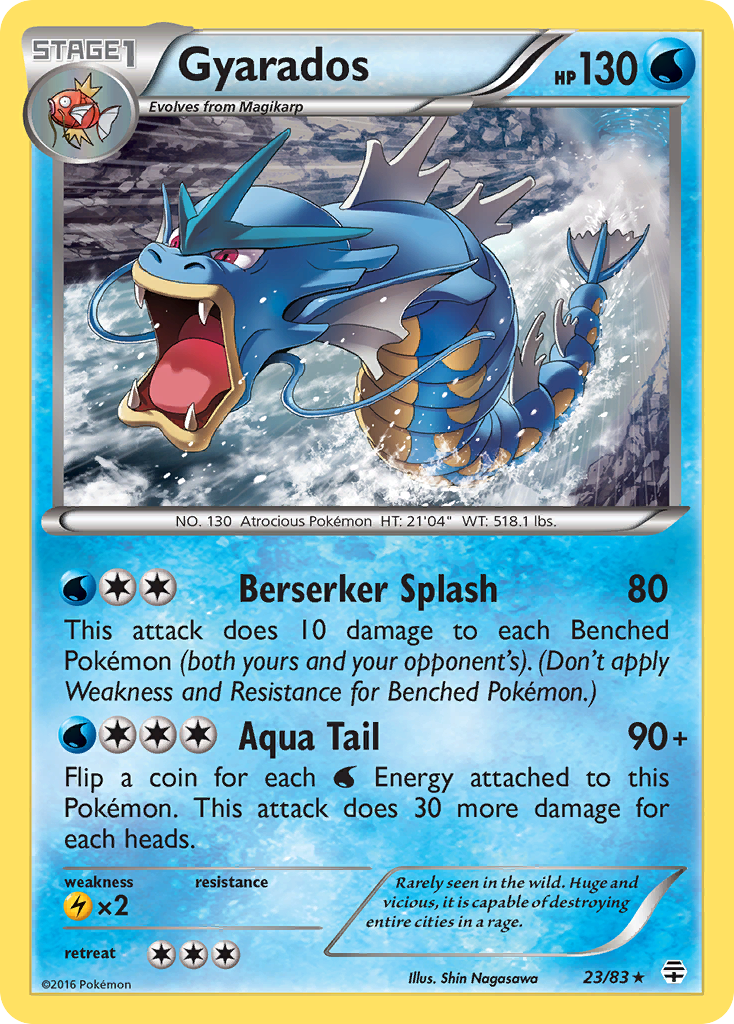 Gyarados — Generations #23/83