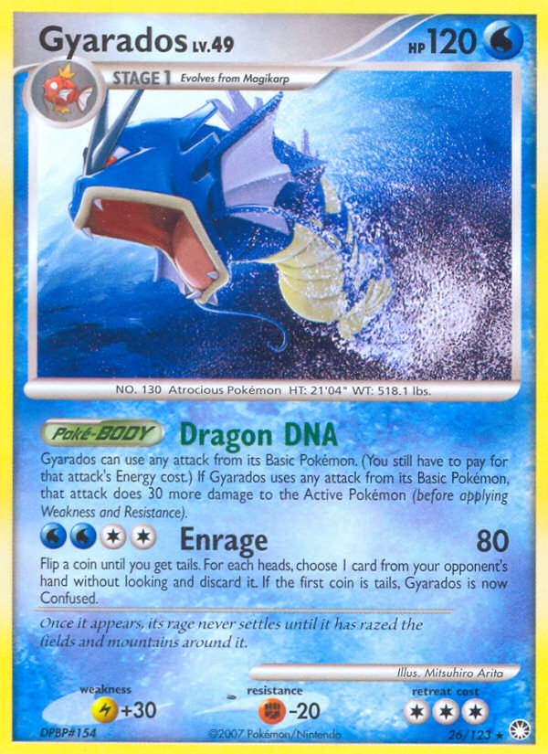 Gyarados — Mysterious Treasures #26/123