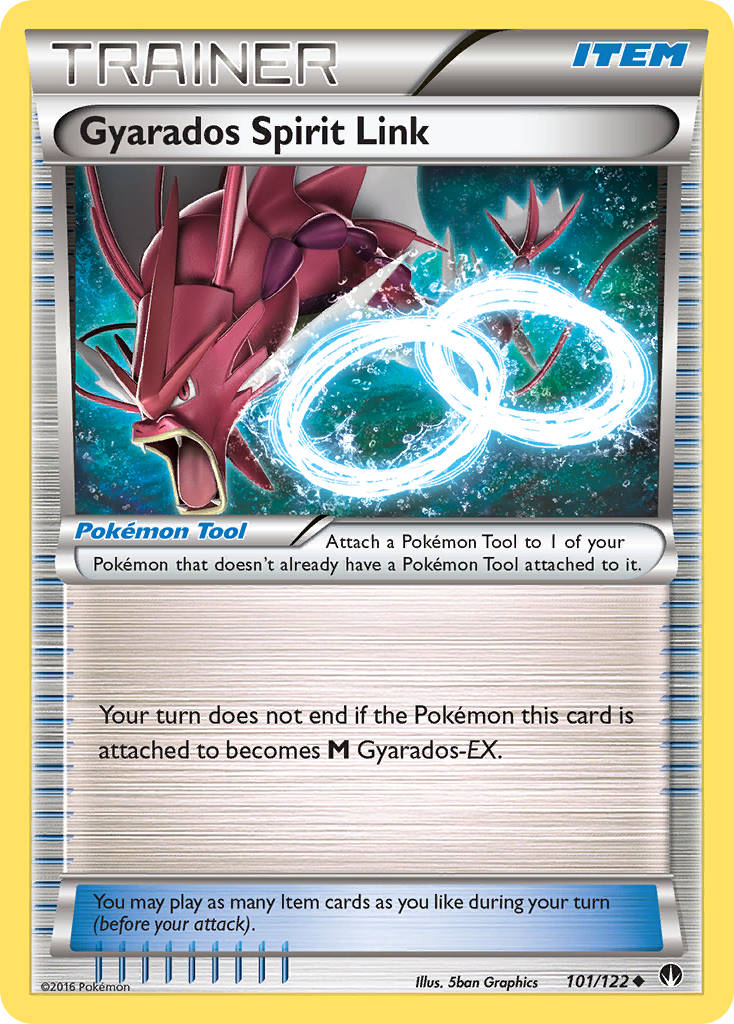 Gyarados Spirit Link — XY - BREAKpoint #101/122