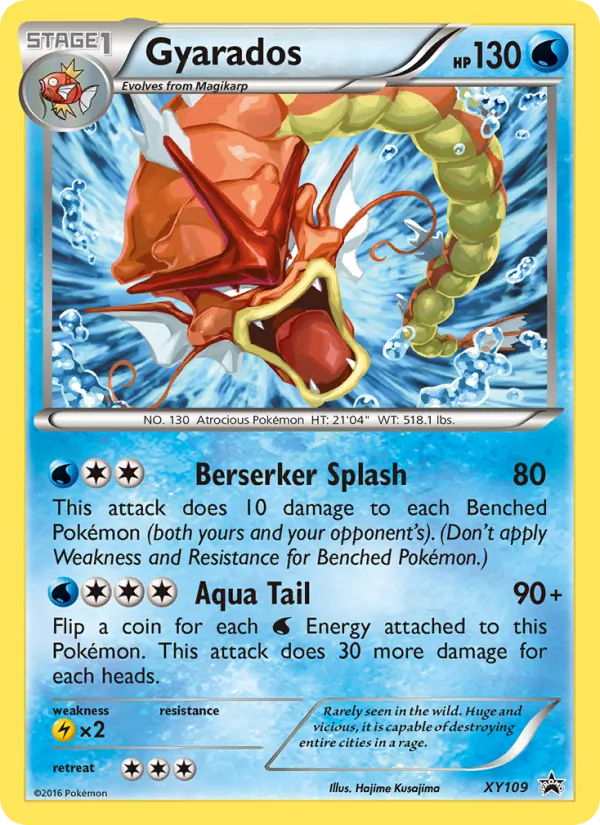 Gyarados — XY Promos #XY109