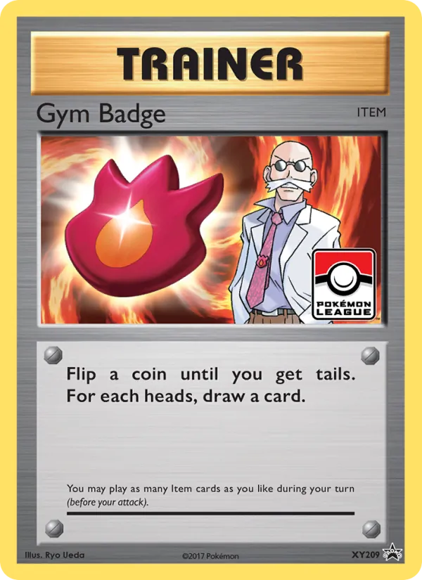 Gym Badge (Blaine) — XY Promos #XY209