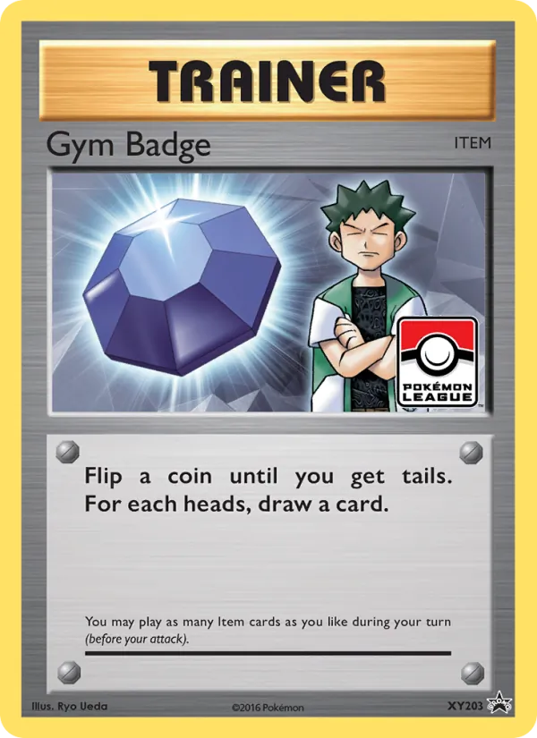 Gym Badge (Brock) — XY Promos #XY203