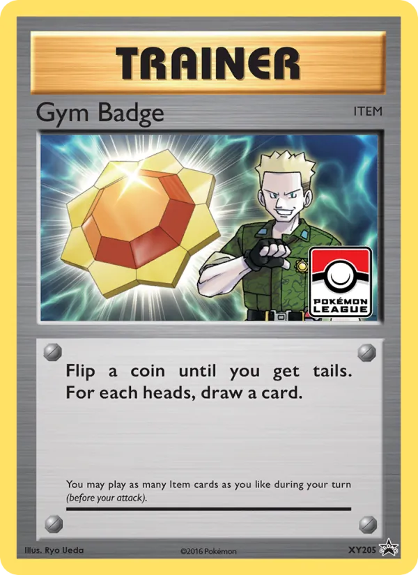 Gym Badge (Lt. Surge) — XY Promos #XY205