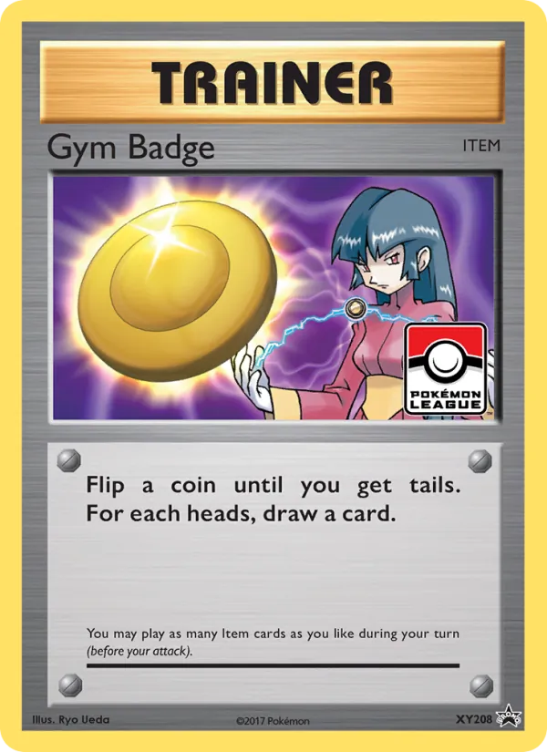 Gym Badge (Sabrina) — XY Promos #XY208