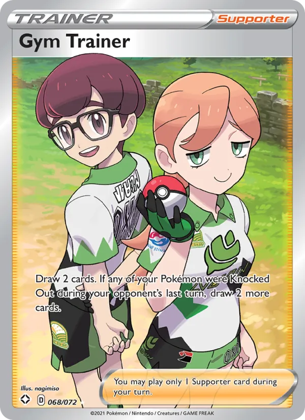 Gym Trainer (Full Art) — Shining Fates #068/072