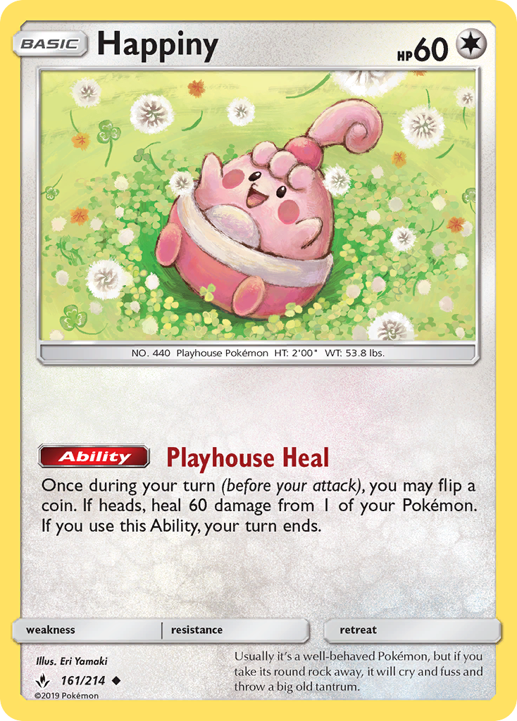 Happiny — SM - Unbroken Bonds #161/214