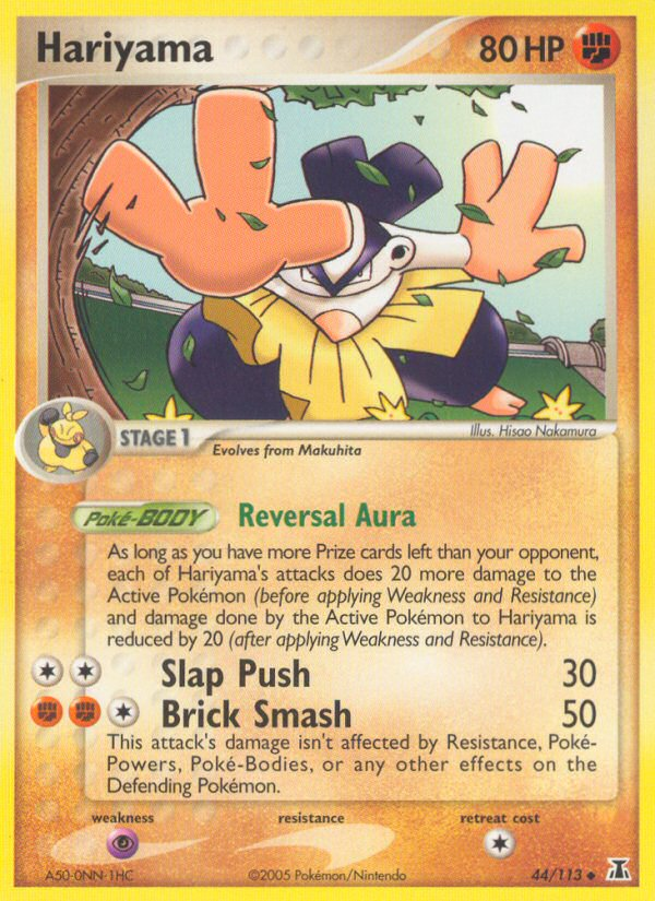 Hariyama — Delta Species #44/113