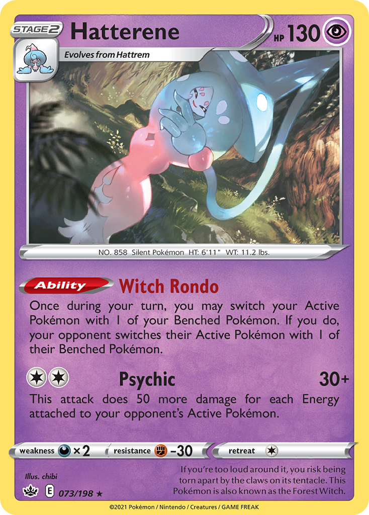 Hatterene — Trick or Trade BOOster Bundle #073/198