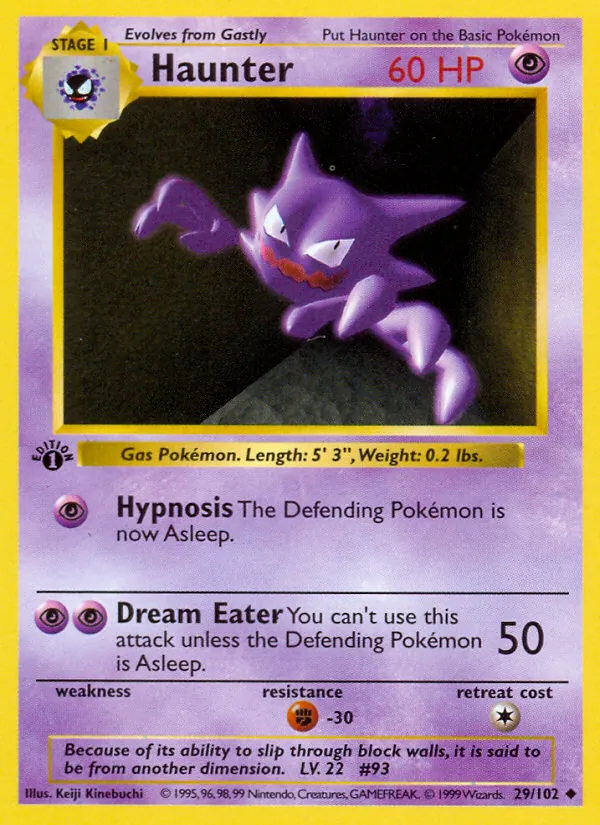 Haunter — Base Set #029/102