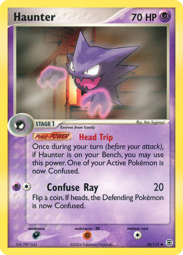 Haunter — FireRed & LeafGreen #34/112