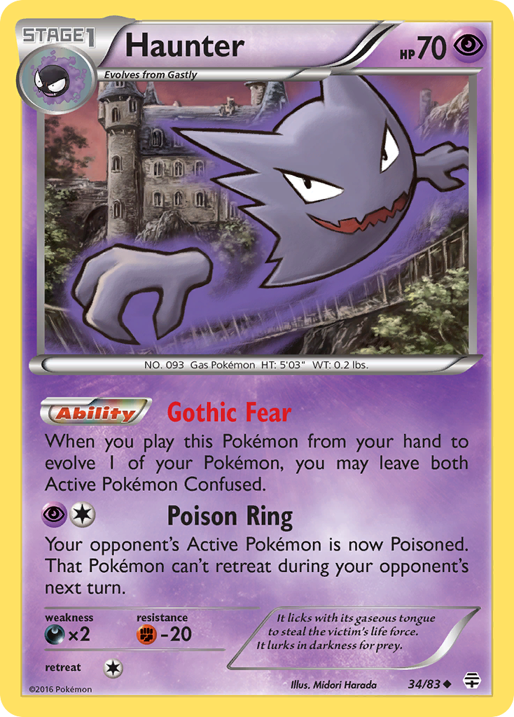 Haunter — Generations #34/83