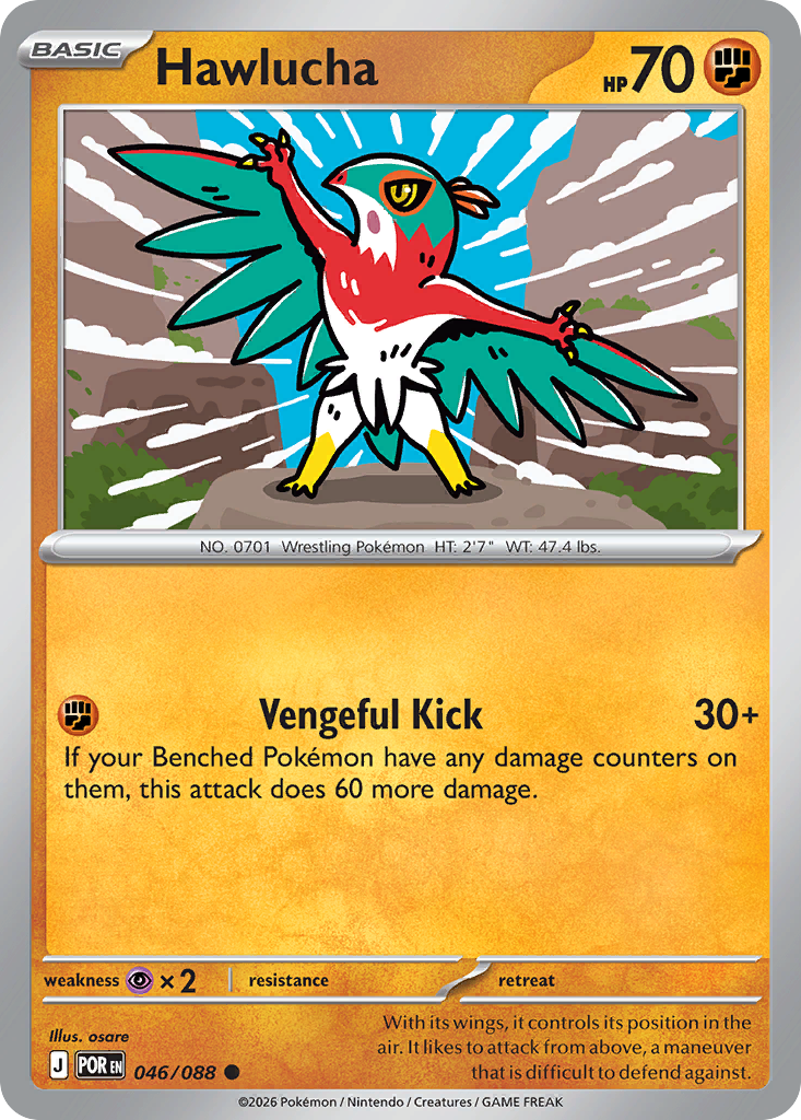 Hawlucha — ME03: Perfect Order #046/088