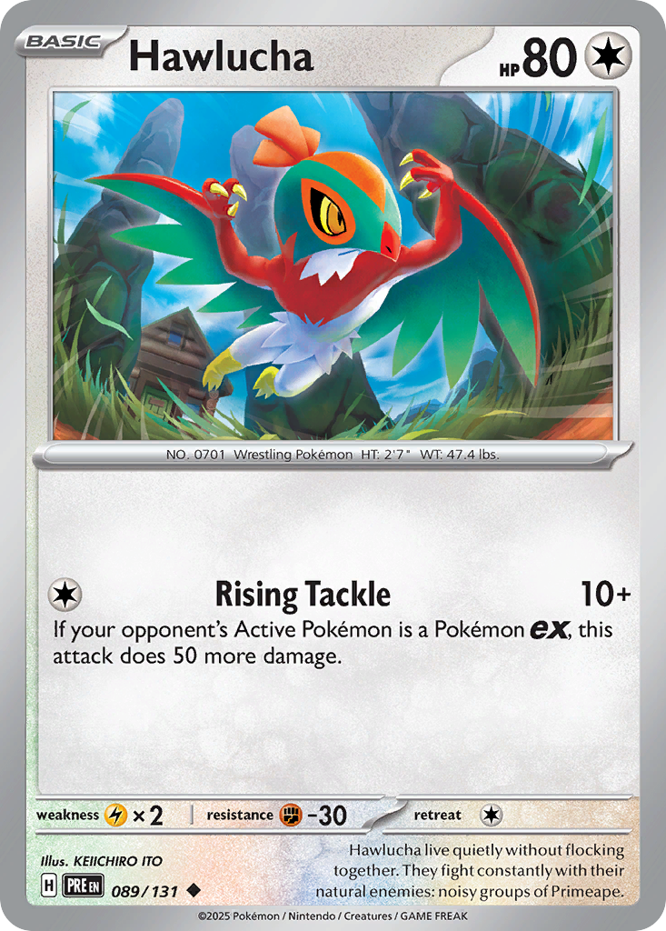 Hawlucha (Poke Ball Pattern) — SV: Prismatic Evolutions #089/131