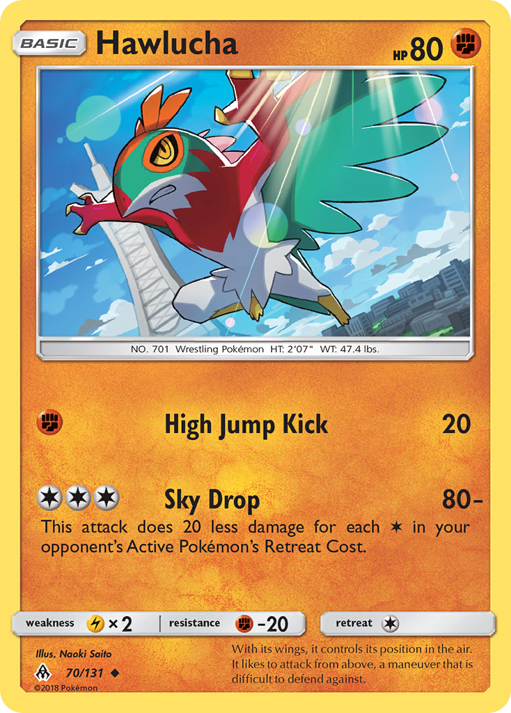 Hawlucha — SM - Forbidden Light #70/131