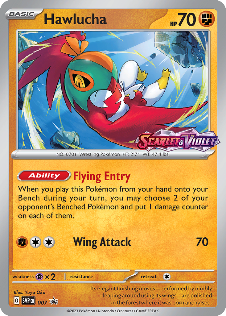 Hawlucha — SV: Scarlet & Violet Promo Cards #007