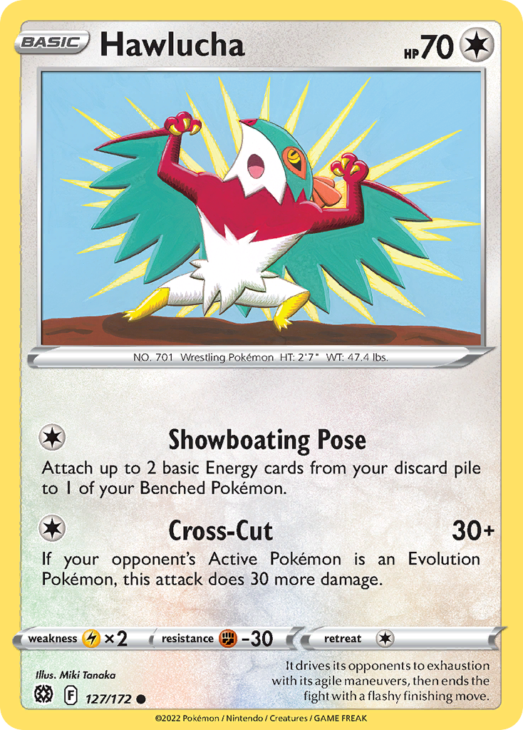 Hawlucha — SWSH09: Brilliant Stars #127/172