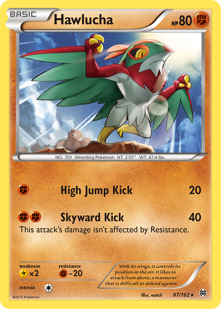 Hawlucha — XY - BREAKthrough #87/162